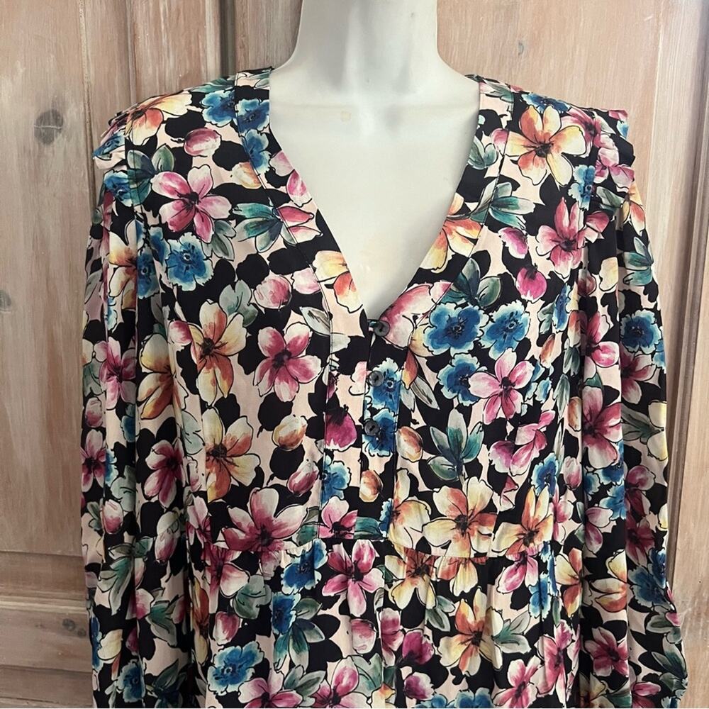 Hale Bob Floral Dress Women’s Large NEW - Picture 7 of 12